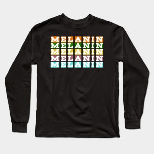 melanin Long Sleeve T-Shirt